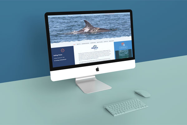 artvaark design work website dolphin discovery kilrush